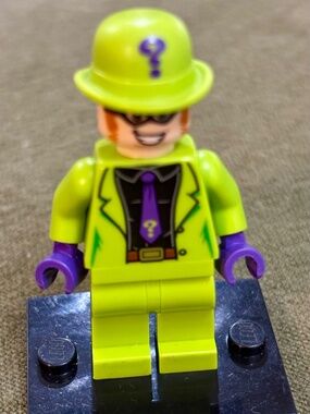 LEGO "The Riddler - Lime Outfit" sh0593 LIKE NEW!
